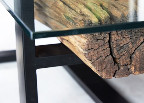 Diivanilaud BARRACUDA naturaalne, 130x70xH42 cm