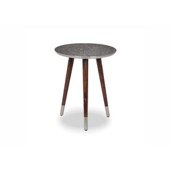 Abilaud ALCASAR hõbe, 40x40xH50 cm