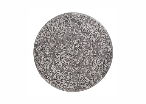 Abilaud ALCASAR hõbe, 40x40xH50 cm