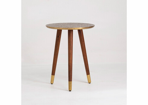 Abilaud ALCASAR kuldne, 40x40xH50 cm