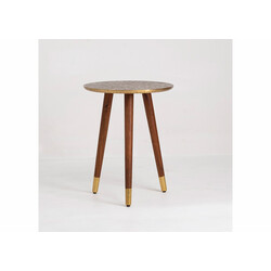 Abilaud ALCASAR kuldne, 40x40xH50 cm