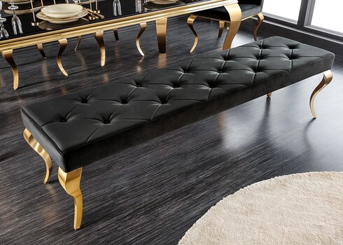 Pink MODERN BAROQUE must / kuldne, 172x47xH50 cm