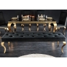Pink MODERN BAROQUE must / kuldne, 172x47xH50 cm
