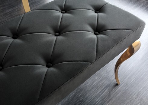 Pink MODERN BAROQUE must / kuldne, 172x47xH50 cm