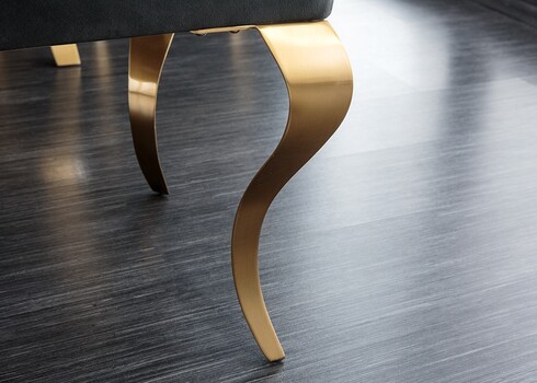 Pink MODERN BAROQUE must / kuldne, 172x47xH50 cm