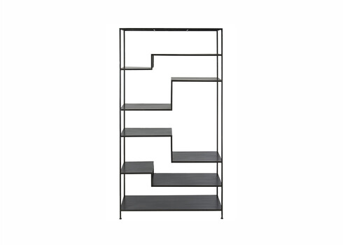 Riiul LEVELS must, 101x39xH186 cm
