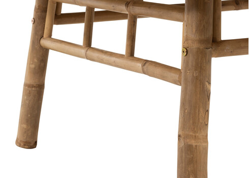 Diivanilaud BAMBOO naturaalne, 120x120xH46 cm