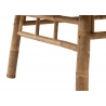 Diivanilaud BAMBOO naturaalne, 120x120xH46 cm