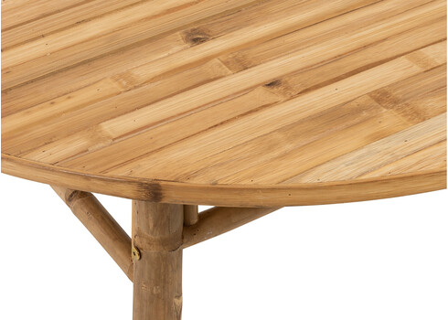 Diivanilaud BAMBOO naturaalne, 120x120xH46 cm