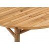 Diivanilaud BAMBOO naturaalne, 120x120xH46 cm
