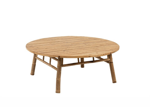 Diivanilaud BAMBOO naturaalne, 120x120xH46 cm
