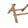 Kokkuvolditav tool BAMBOO naturaalne, 54x45xH85 cm