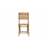 Kokkuvolditav tool BAMBOO naturaalne, 54x45xH85 cm