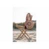 Kokkuvolditav tool BAMBOO naturaalne, 54x45xH85 cm