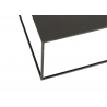 Diivanilaud CLARO must, 80x80xH30 cm