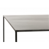 Diivanilaud CLARO must, 80x80xH30 cm