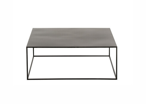 Diivanilaud CLARO must, 80x80xH30 cm