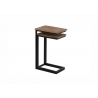 Abilaudade komplekt RECTO pruun / must, 2 tk