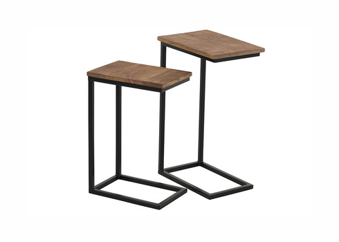 Abilaudade komplekt RECTO pruun / must, 2 tk