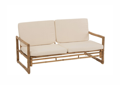 Diivan TIKI helepruun / beež, 150x80xH71 cm