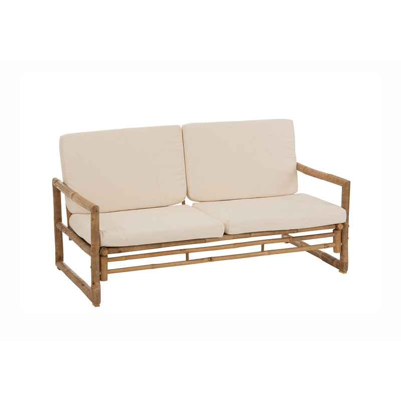 Diivan TIKI helepruun / beež, 150x80xH71 cm