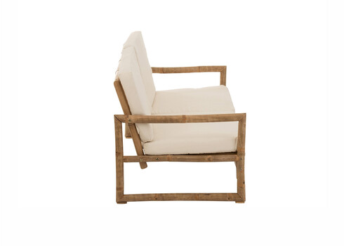 Diivan TIKI helepruun / beež, 150x80xH71 cm