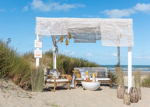 Diivan TIKI helepruun / beež, 150x80xH71 cm