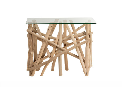 Konsoollaud BRANCH naturaalne, 97x47xH78 cm