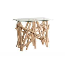 Konsoollaud BRANCH naturaalne, 97x47xH78 cm