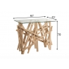 Konsoollaud BRANCH naturaalne, 97x47xH78 cm