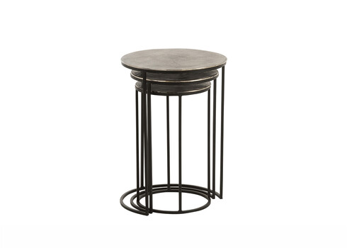 Abilaudade komplekt METALLIC hall, 3 tk