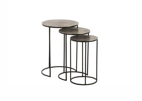 Abilaudade komplekt METALLIC hall, 3 tk