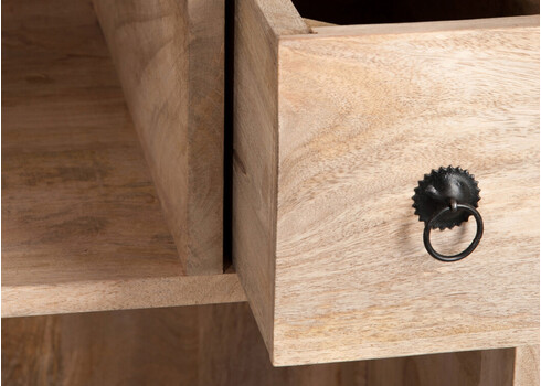 Baarikapp BOX helepruun, 120x50xH108 cm