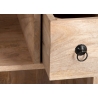Baarikapp BOX helepruun, 120x50xH108 cm