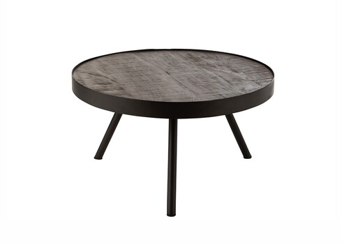 Abilaud FIEN tumepruun / must, 60x60xH33 cm