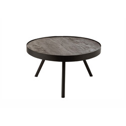 Abilaud FIEN tumepruun / must, 60x60xH33 cm