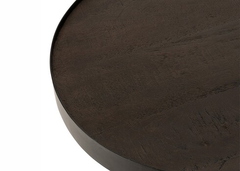 Abilaud FIEN tumepruun / must, 45x45xH43 cm