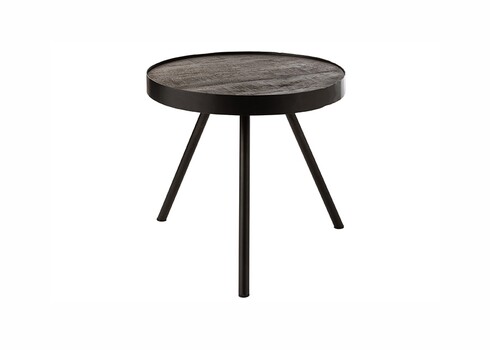 Abilaud FIEN tumepruun / must, 45x45xH43 cm