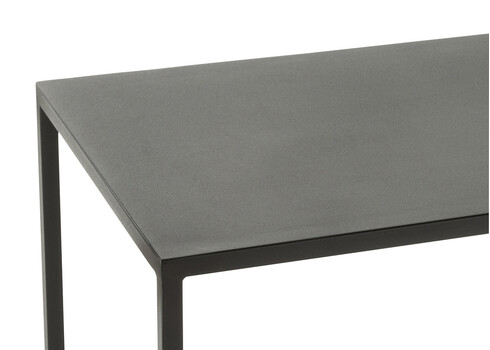 Konsoollaud NIVEL must, 110x35xH90 cm