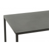 Konsoollaud NIVEL must, 110x35xH90 cm