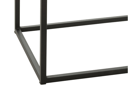 Konsoollaud NIVEL must, 110x35xH90 cm