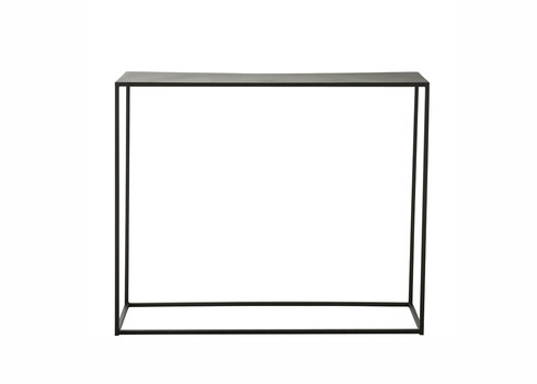 Konsoollaud NIVEL must, 110x35xH90 cm