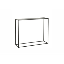 Konsoollaud NIVEL must, 110x35xH90 cm