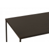 Konsoollaud NIVEL must, 120x35xH75 cm