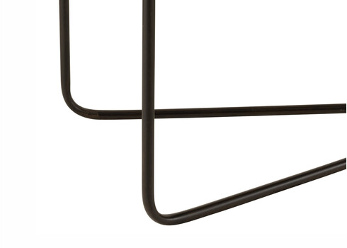 Konsoollaud NIVEL must, 120x35xH75 cm