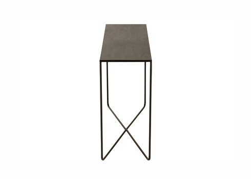 Konsoollaud NIVEL must, 120x35xH75 cm