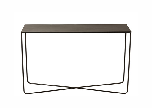 Konsoollaud NIVEL must, 120x35xH75 cm