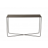 Konsoollaud NIVEL must, 120x35xH75 cm