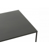 Diivanilaud NIVEL must, 100x60xH33 cm