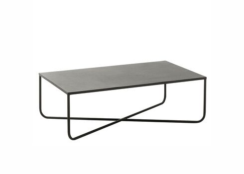 Diivanilaud NIVEL must, 100x60xH33 cm